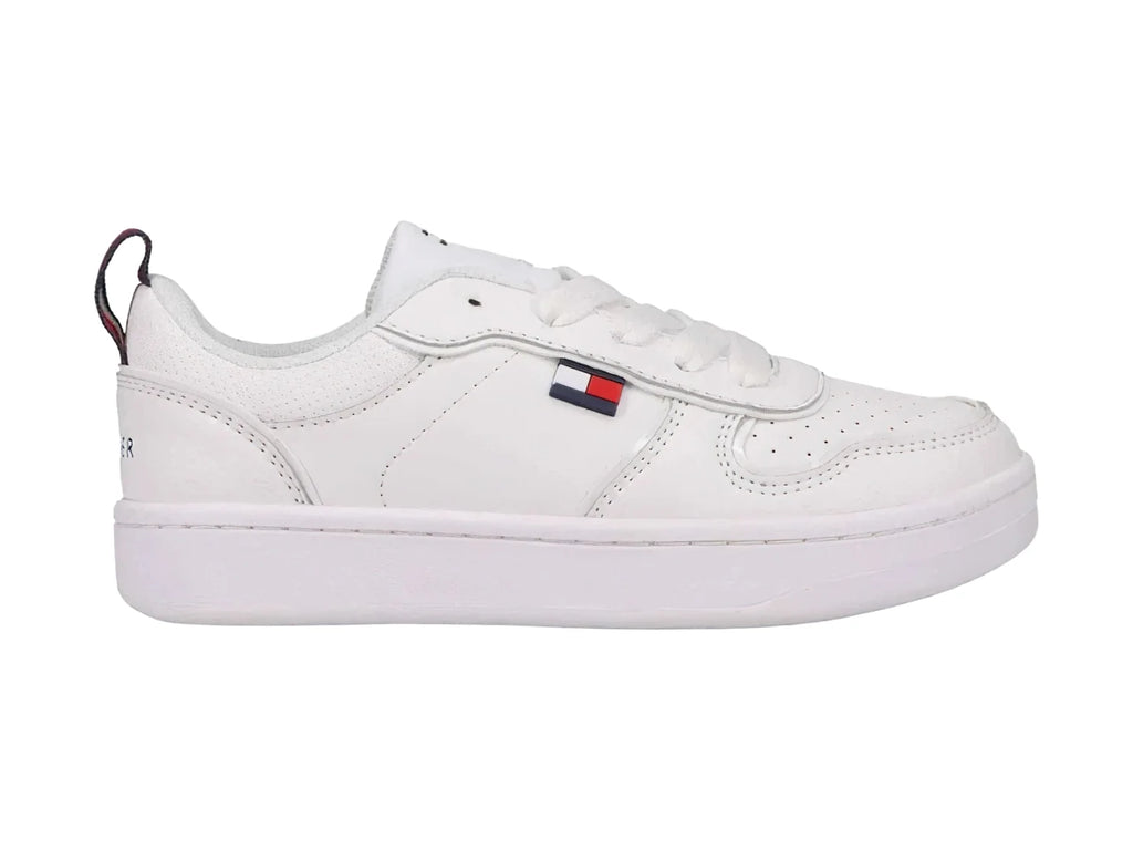 Tenis Tommy Hilfiger Cade Court 20 Blancos para Niña
