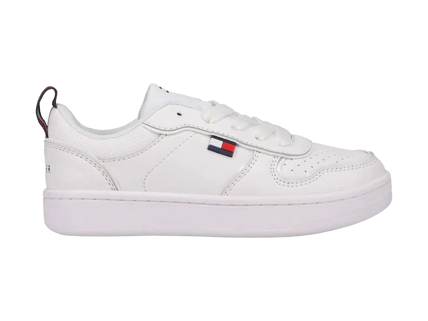 Tenis Tommy Hilfiger Cade Court 20 Blancos para Niña