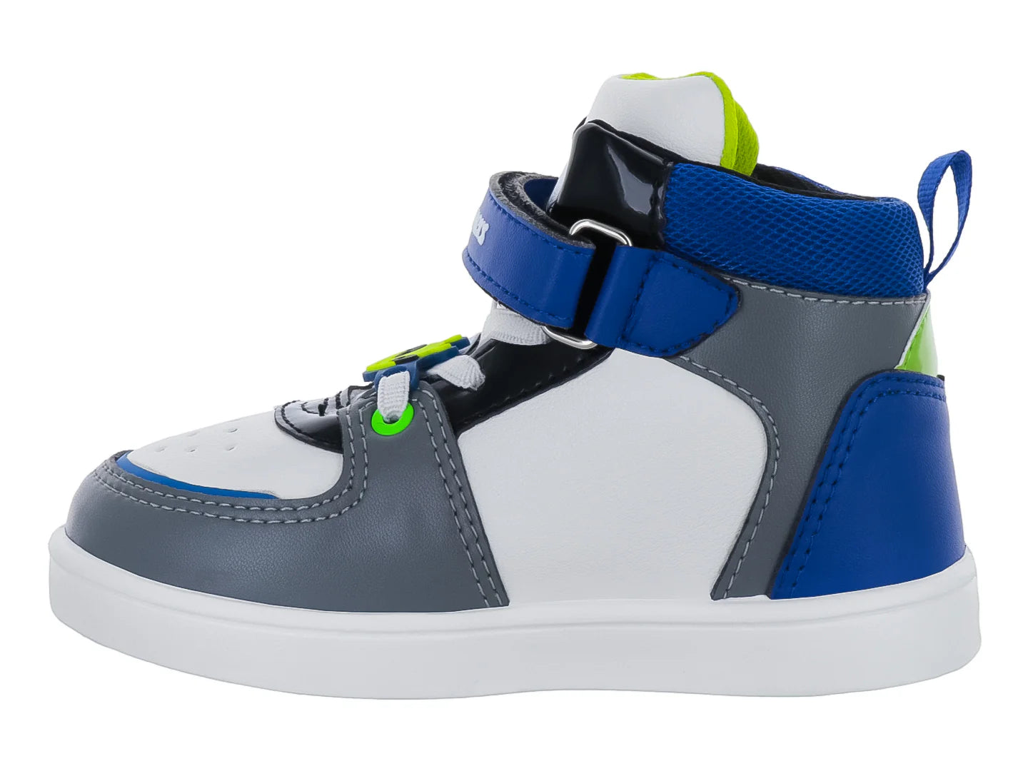 Tenis Buble Gummers Tobago Blanco y Rey para Niño