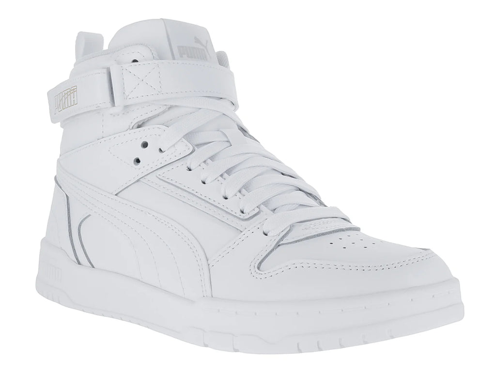 Tenis PUMA RBD Game Blancos con Oro para Mujer