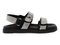 Sandalias Steve Madden Negro Plata para Mujer