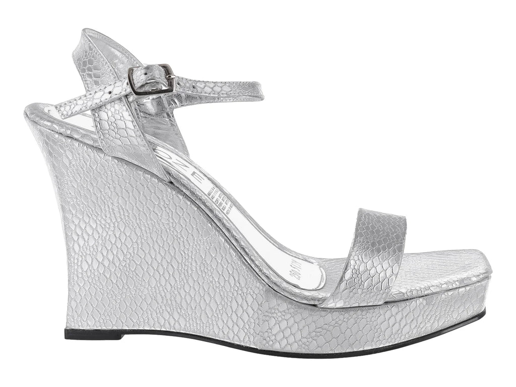 Sandalias Roze Plata para Mujer