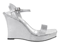Sandalias Roze Plata para Mujer