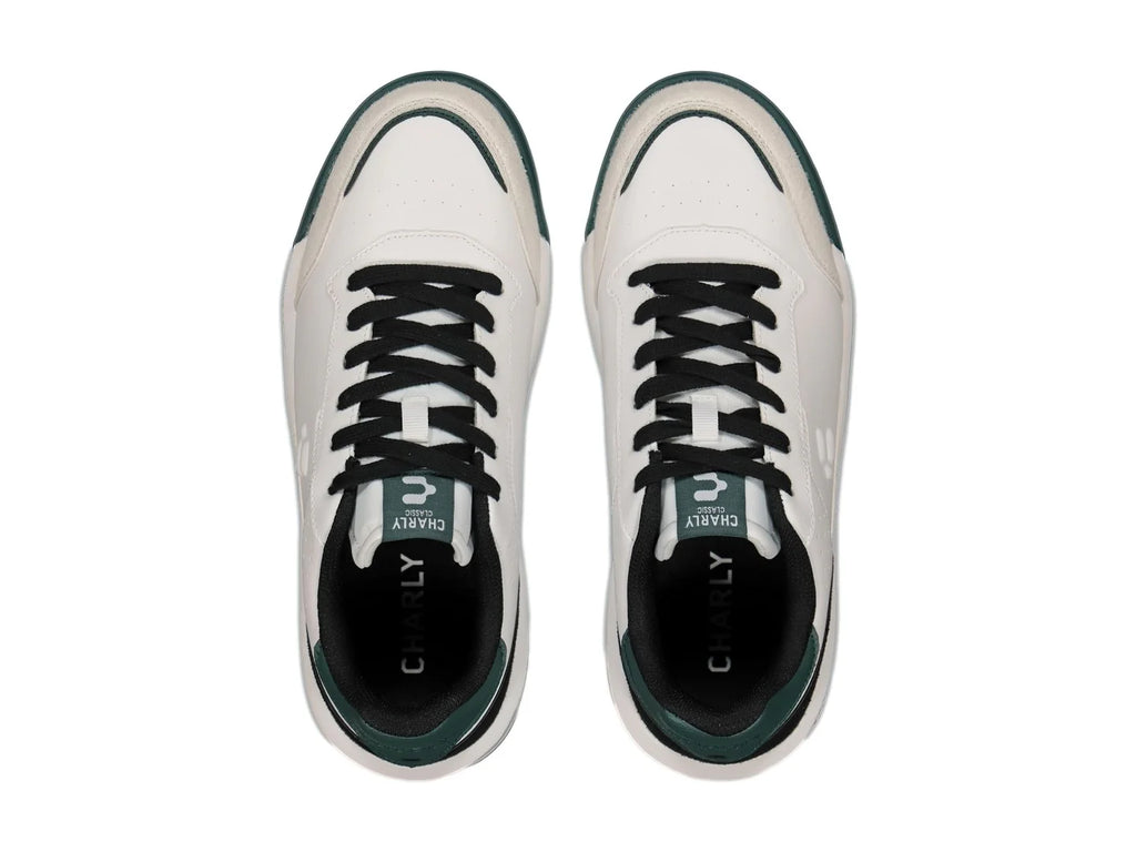 Tenis Charly Blanco y Verde para Hombre