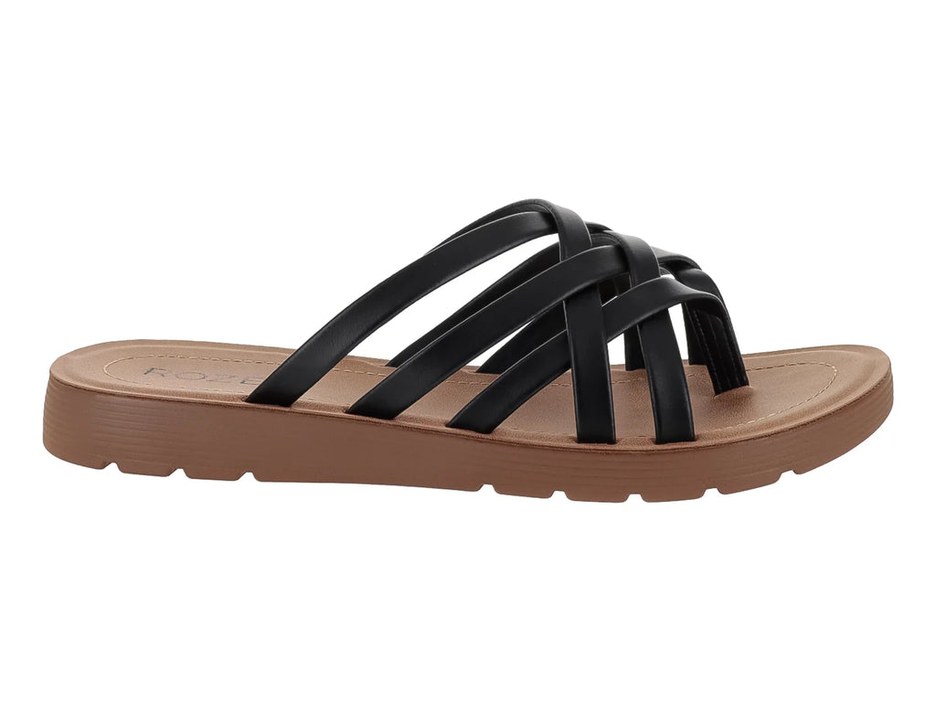 Sandalias ROZE Negro para Mujer