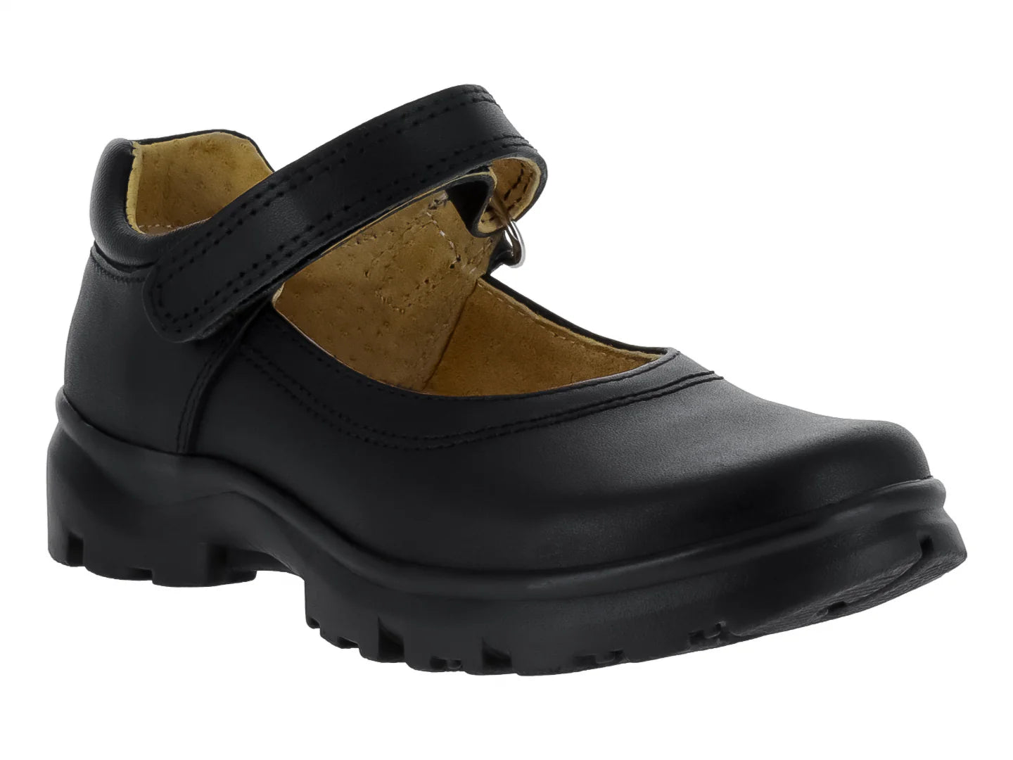 Zapatos I M EXENTO Negros de Piel para Niña