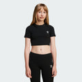 Kids' adidas Ribbed Crop Tee Kids