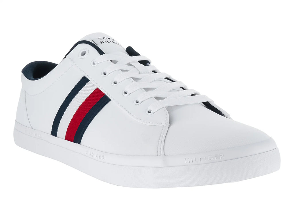 Tenis Tommy Hilfiger Iconic Vulc Stripes Blanco para Hombre