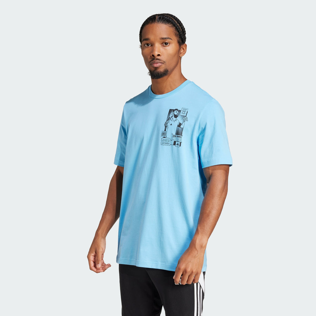 Men's adidas Messi Icon Graphic Tee