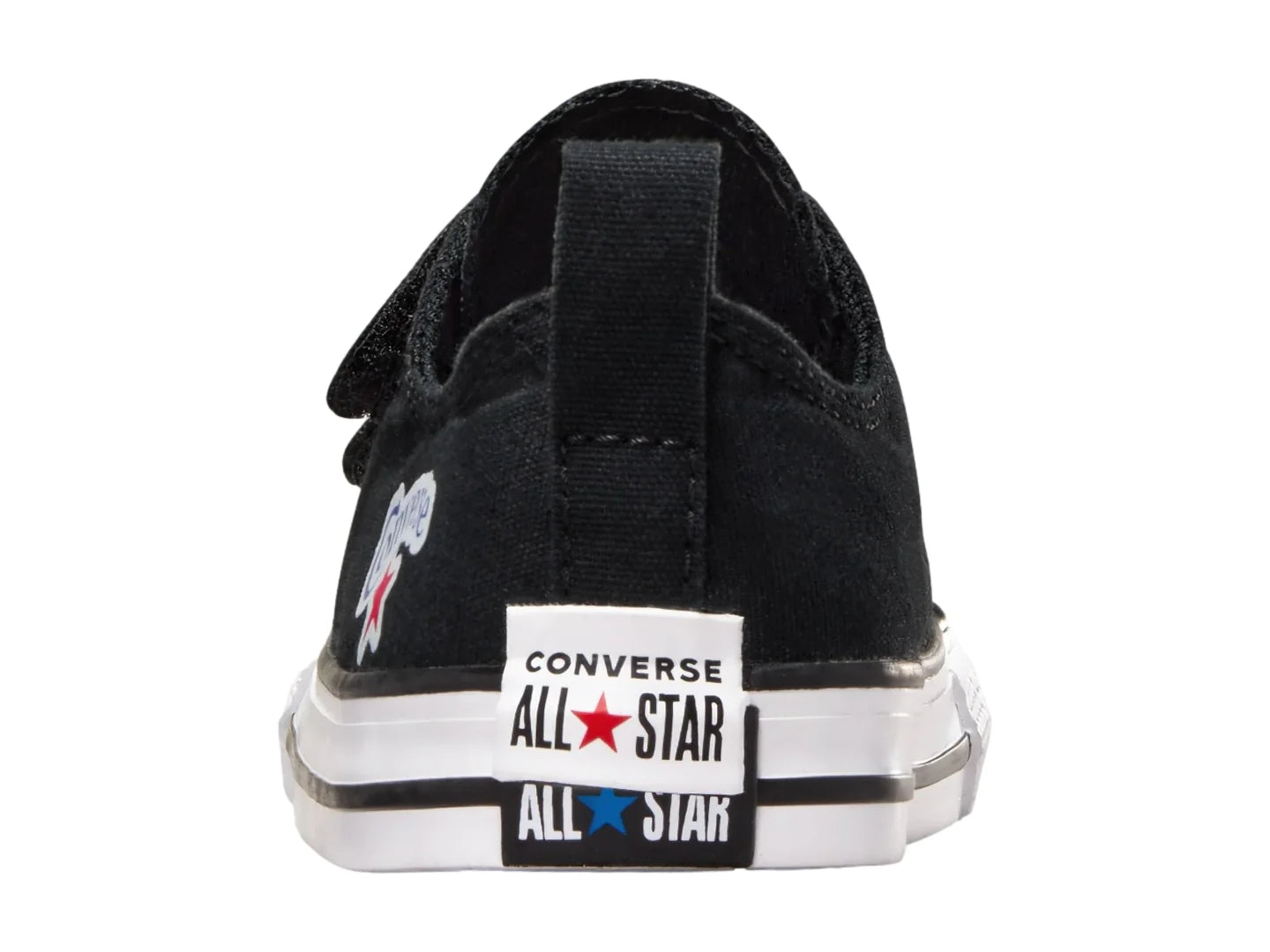 Tenis Converse Chuck Taylor 2V Negro Multicolor para Niña
