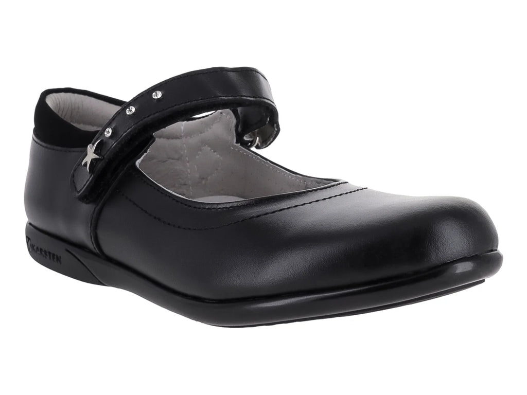 Zapatos Karsten de Piel Negro para Niña