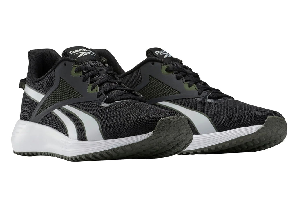 Tenis Reebok Lite Plus 3 Negro y Verde para Hombre