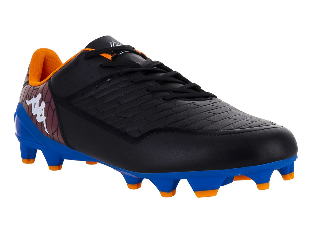 Tenis de Fútbol Kappa Kombat Player Base Negro y Azul para Hombre