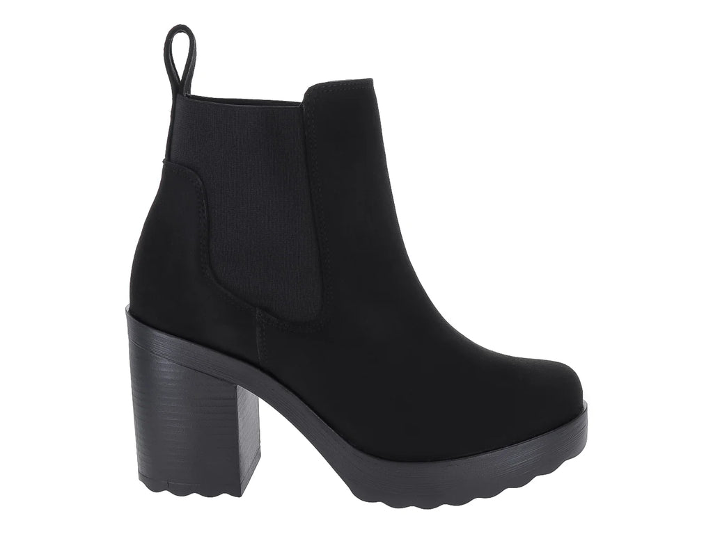 Botines Stefania Negro para Mujer