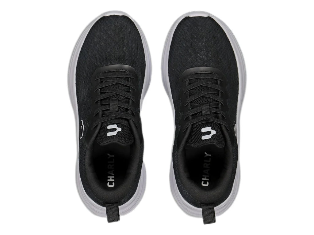 Tenis Charly Negro con Blanco para Mujer