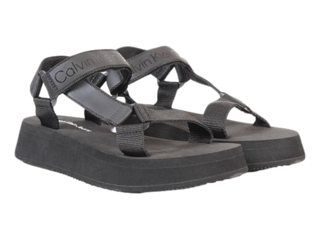Sandalias Calvin Klein Negro para Mujer