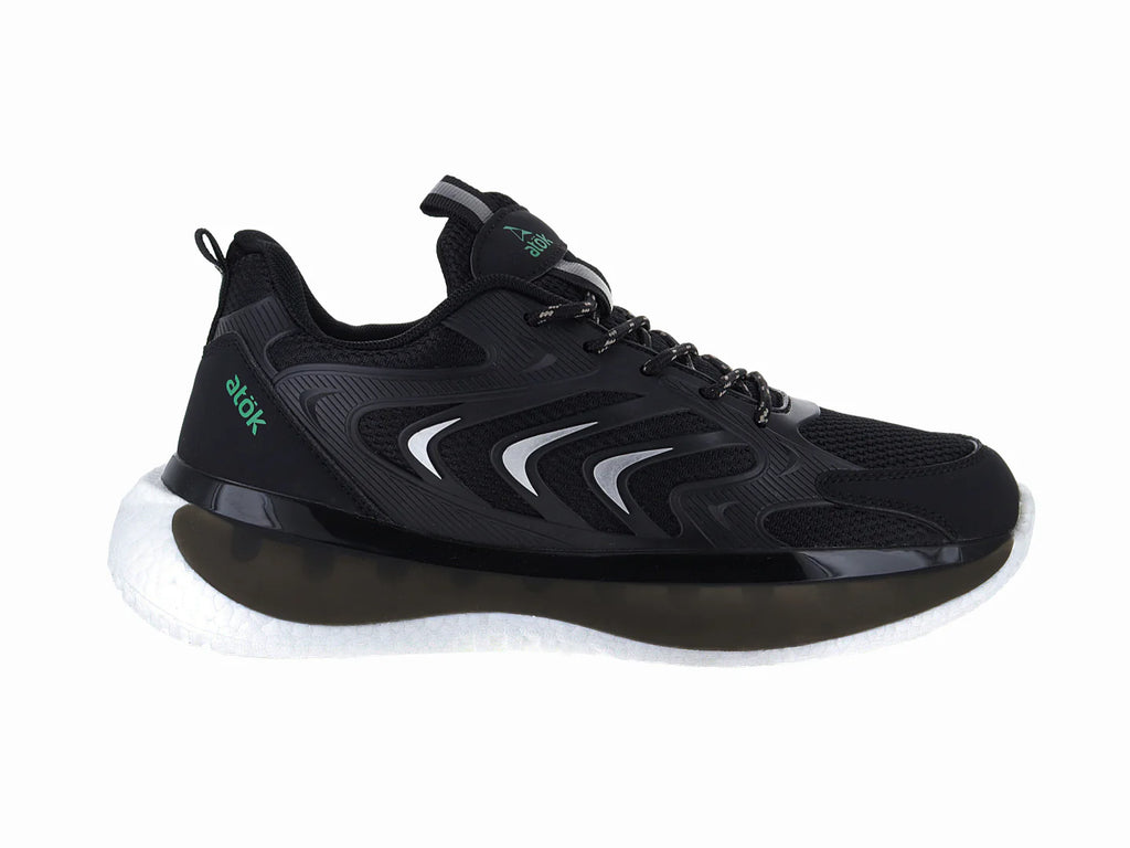Tenis de Baloncesto ATOK Negro para Hombre