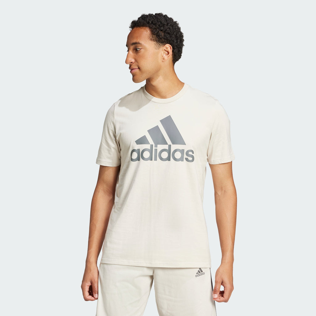 Men's adidas Essentials Single Jersey Big Logo Tee