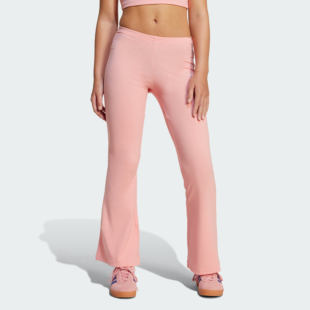 Kids' adidas Ribbed Flared Pants Kids