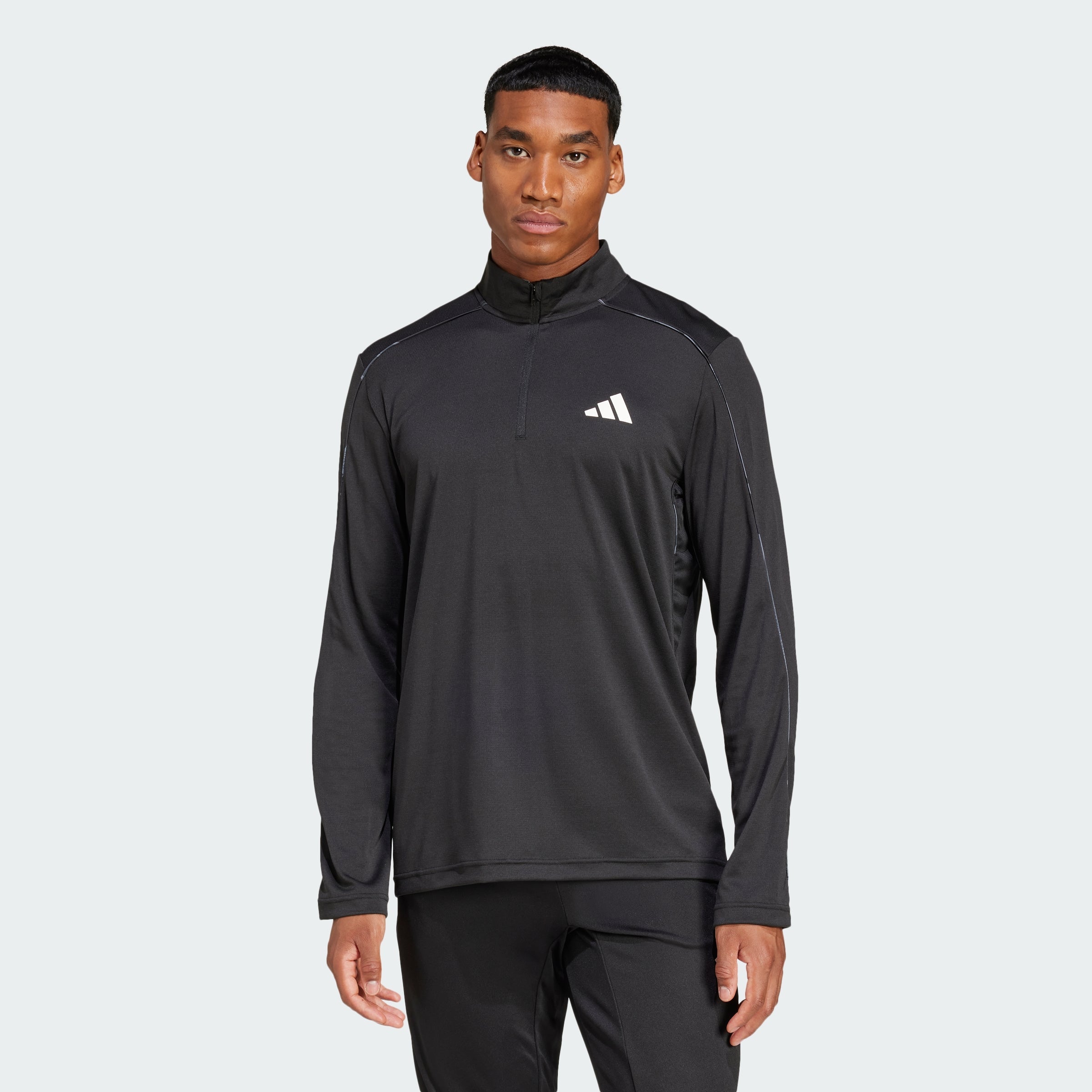 Men's adidas Train Essentials  Camo 1/4-Zip Tee