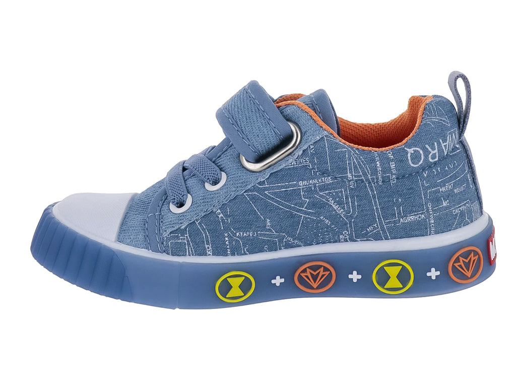 Tenis ATOK Jeans Orange para Niño