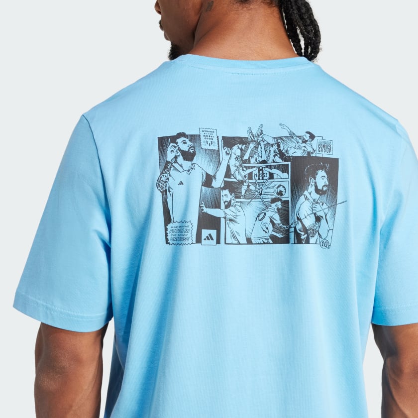 Men's adidas Messi Icon Graphic Tee