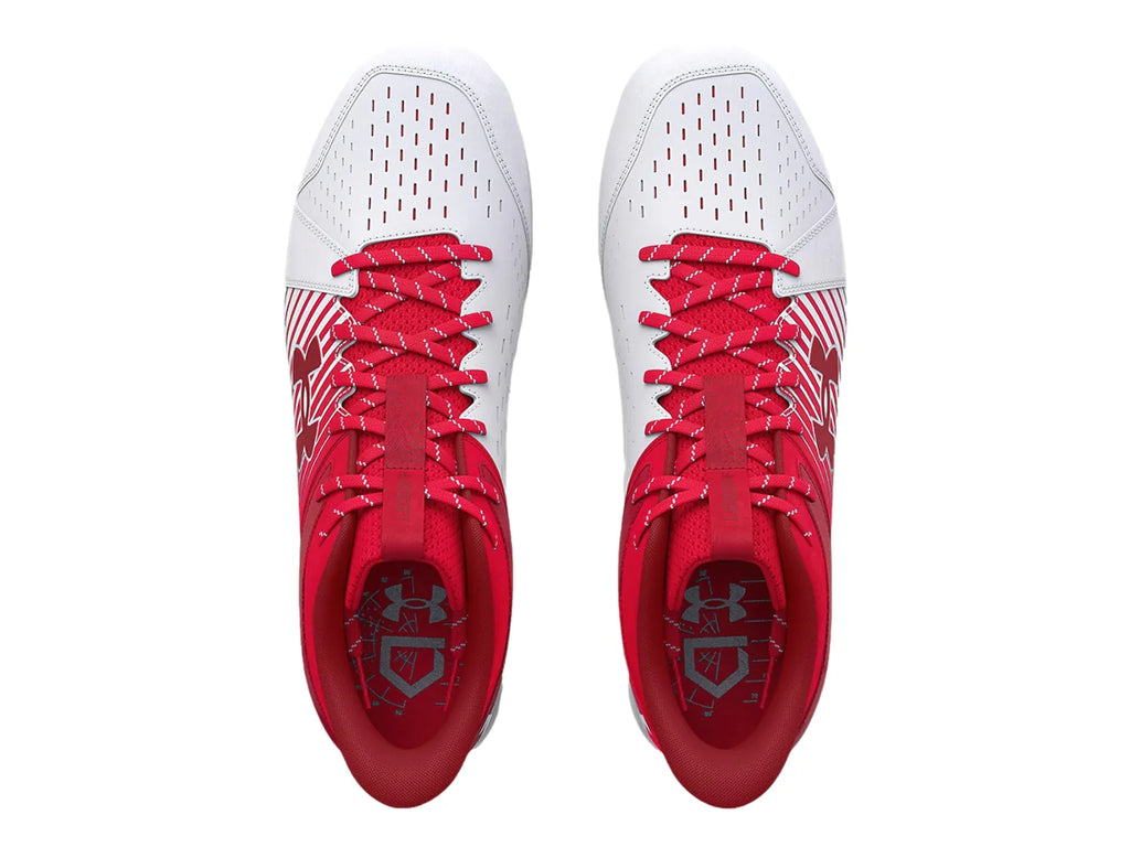 Tenis Under Armour Leadoff Mid RM Rojo para Hombre