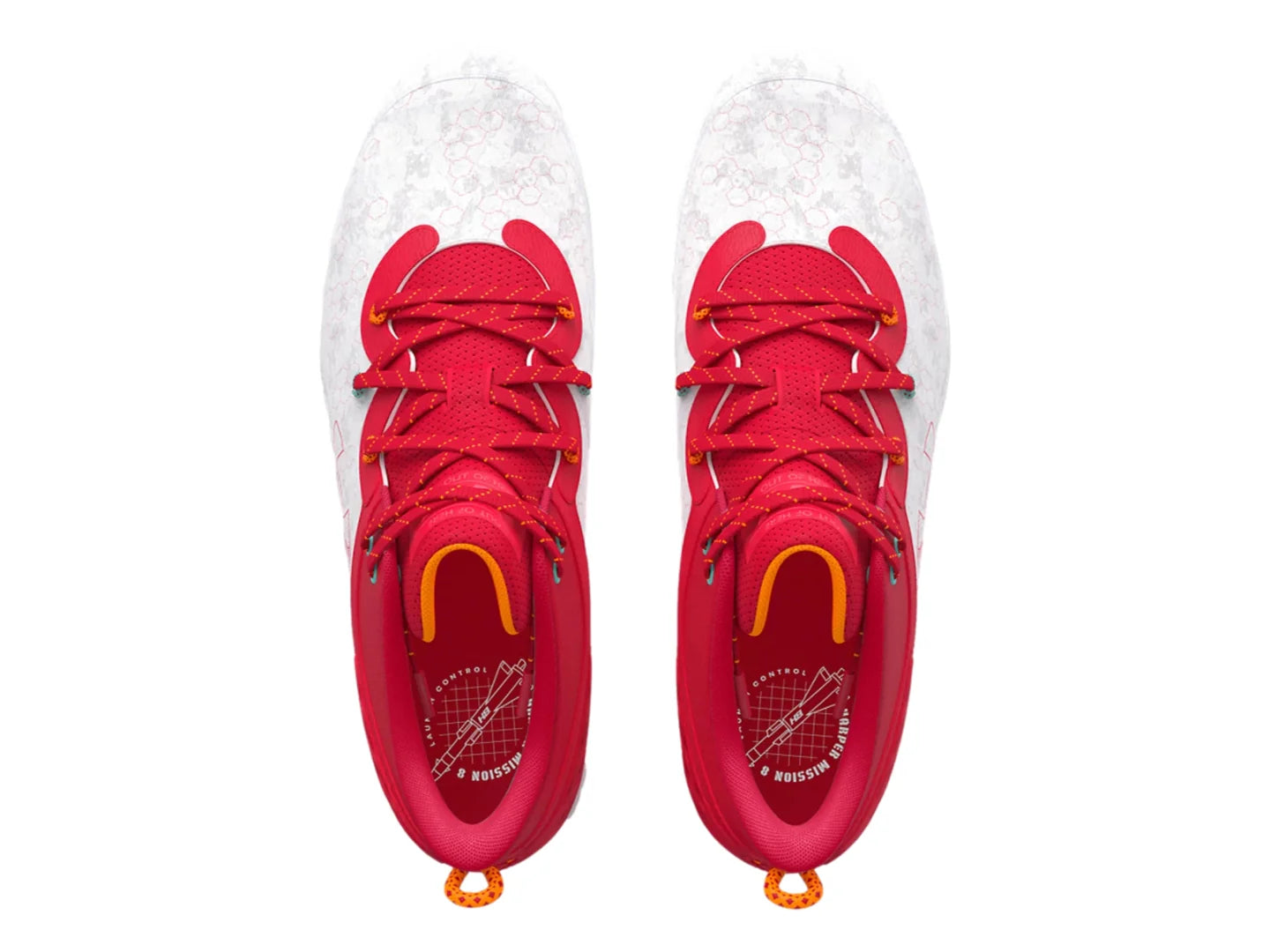 Tenis Under Armour Harper 8 Mid RM Rojo para Hombre