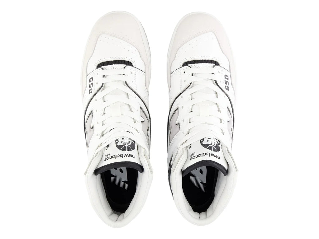 Tenis New Balance BB650 Blanco con Negro para Hombre
