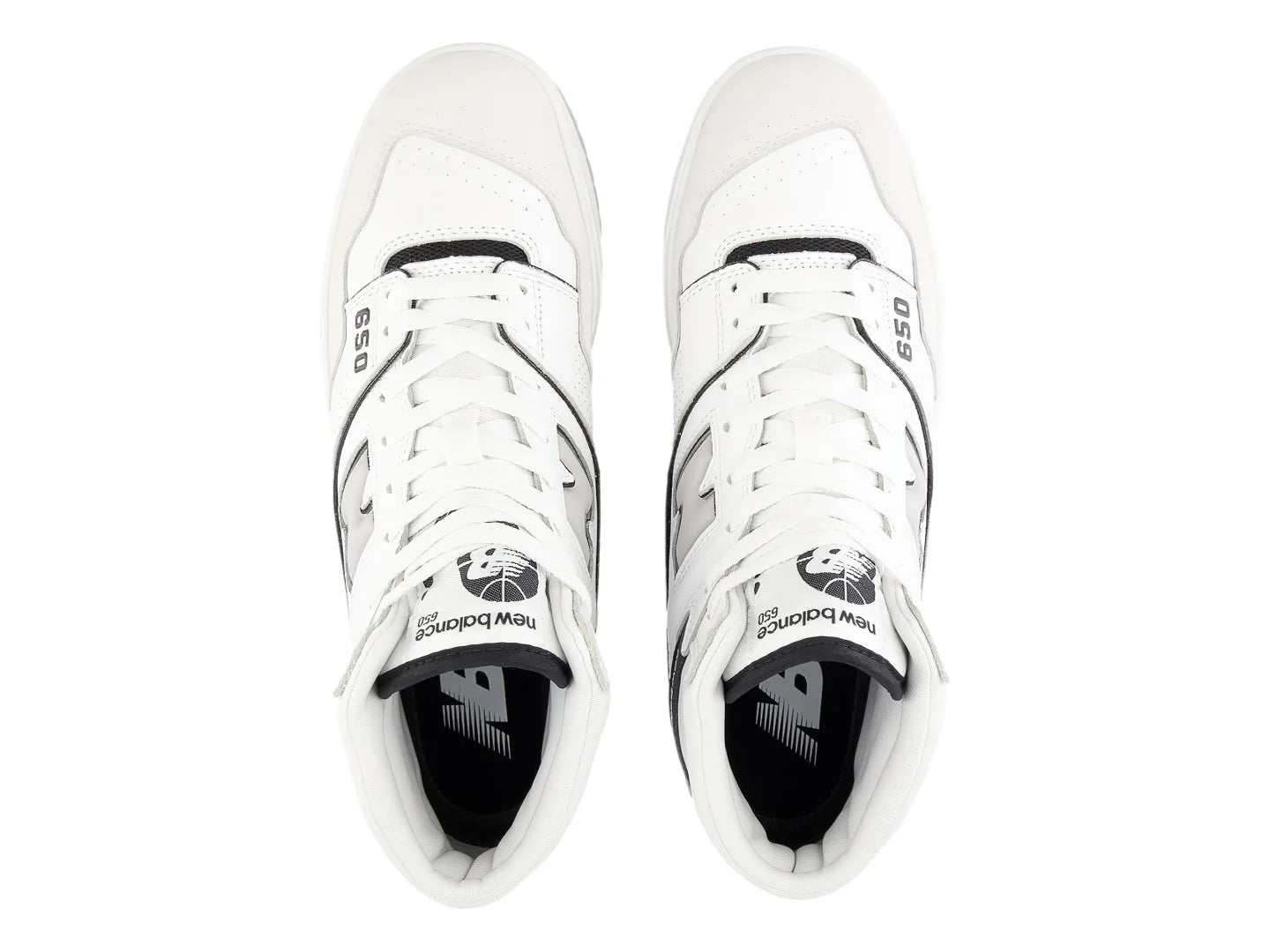 Tenis New Balance BB650 Blanco con Negro para Hombre