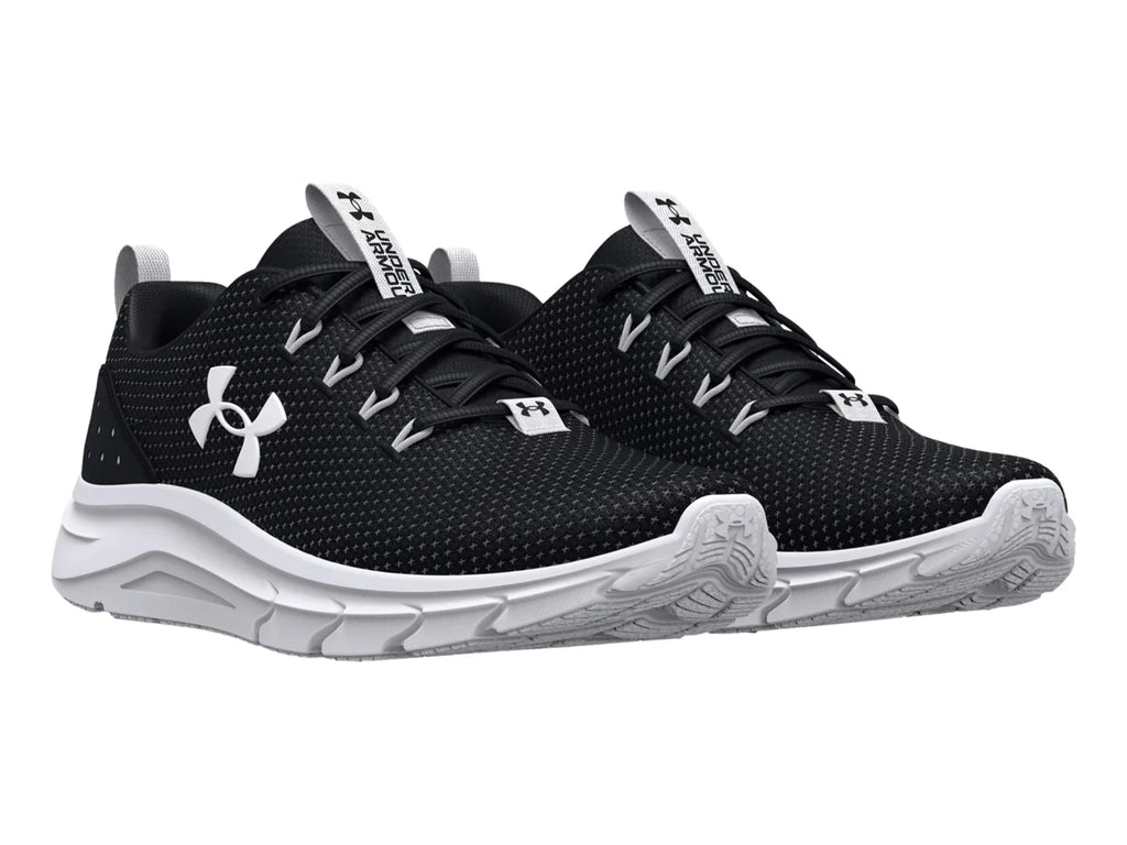 Tenis Under Armour UA Phade RN 2 Negro y Blanco para Hombre