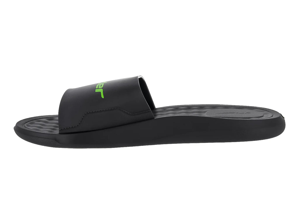 Sandalias Rider Slide Negro Verde para Hombre