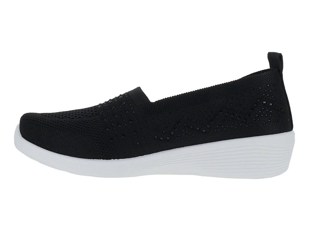 Tenis ATOK Slip on Negro para Mujer