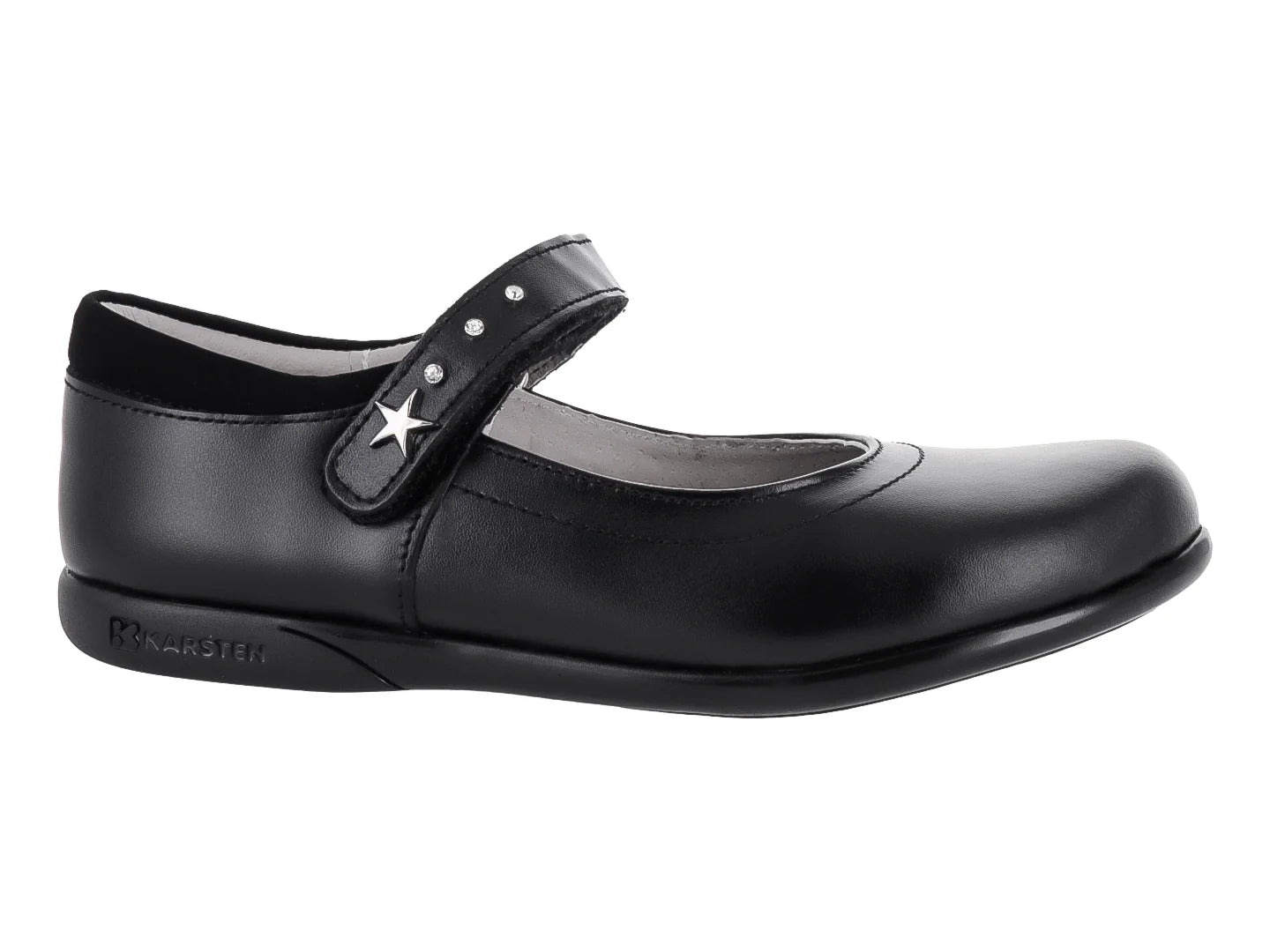 Zapatos Karsten de Piel Negro para Niña