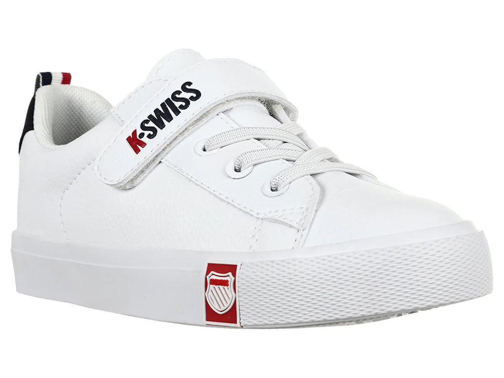 Tenis K Swiss Mini Trinity Blanco para Niño