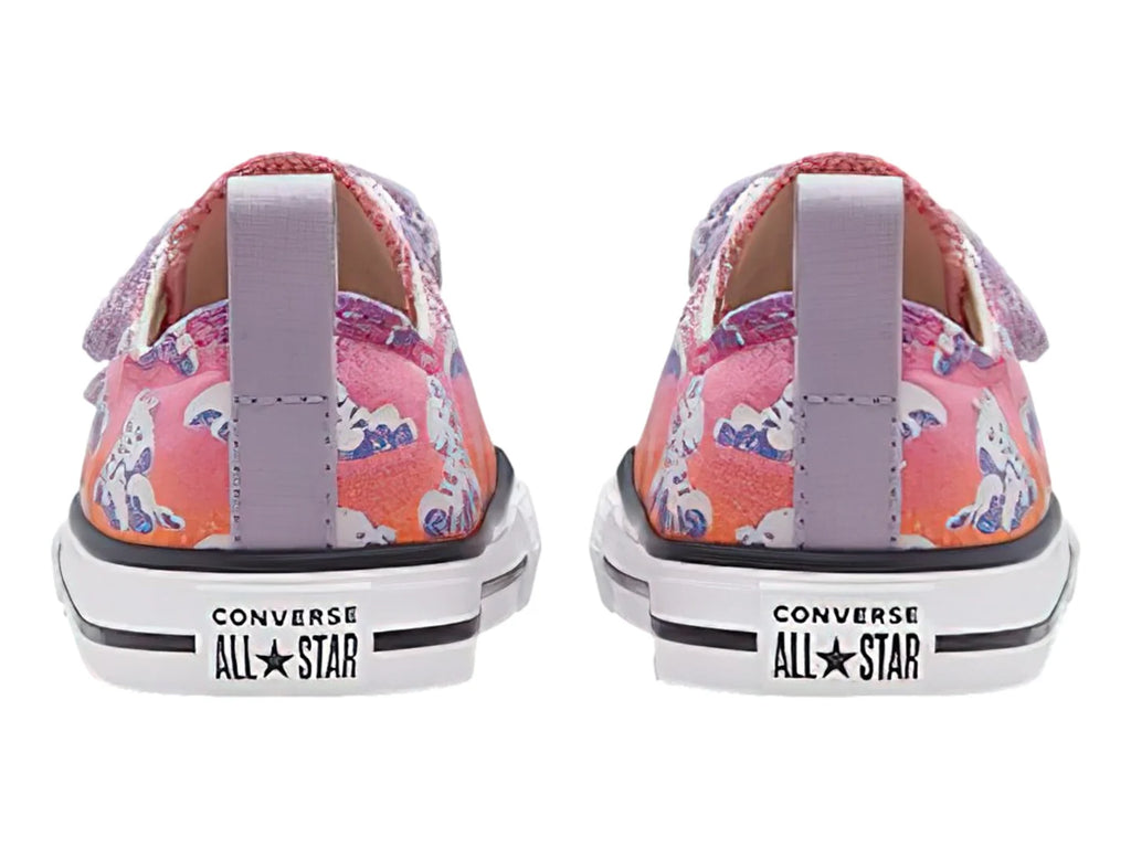 Tenis Converse Chuck Taylor All Star Morado y Rosa para Niña