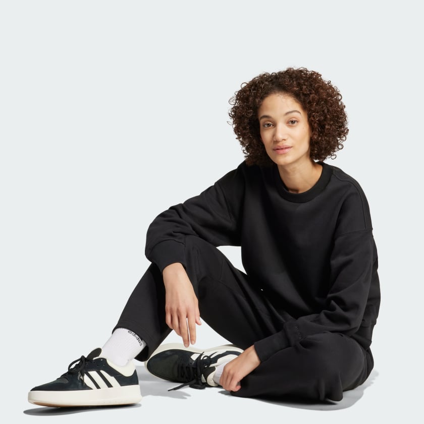 Women's adidas ALL SZN Fleece Loose Sweatshirt
