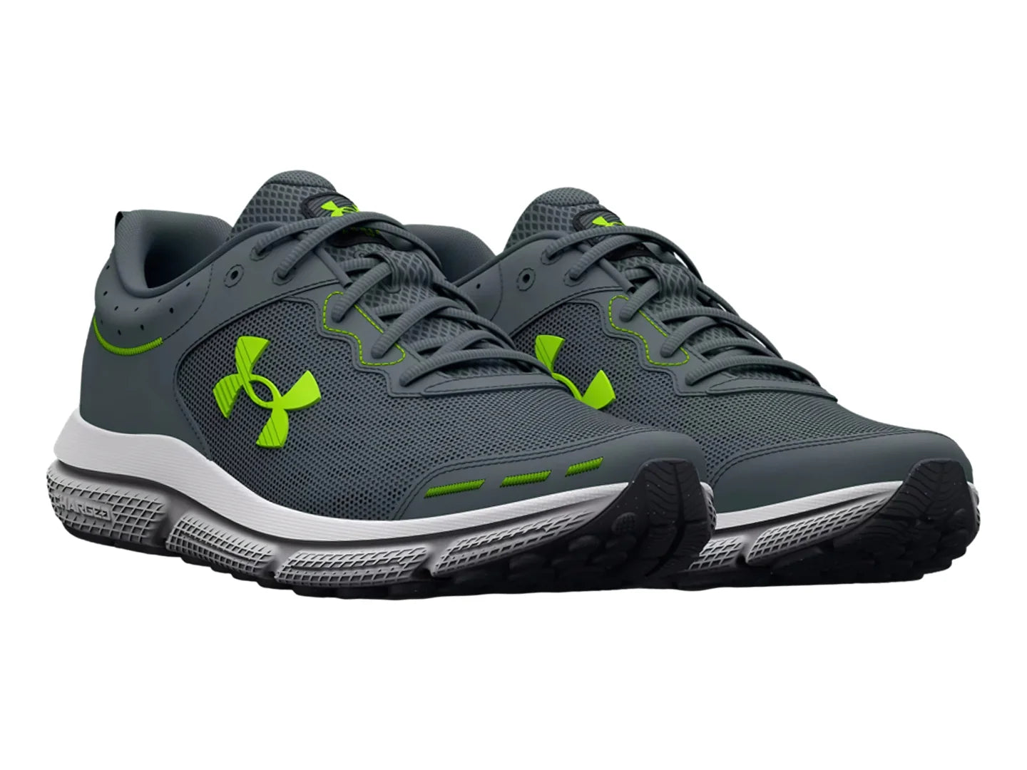 Tenis Under Armour Charged Assert 10 Gris para Hombre