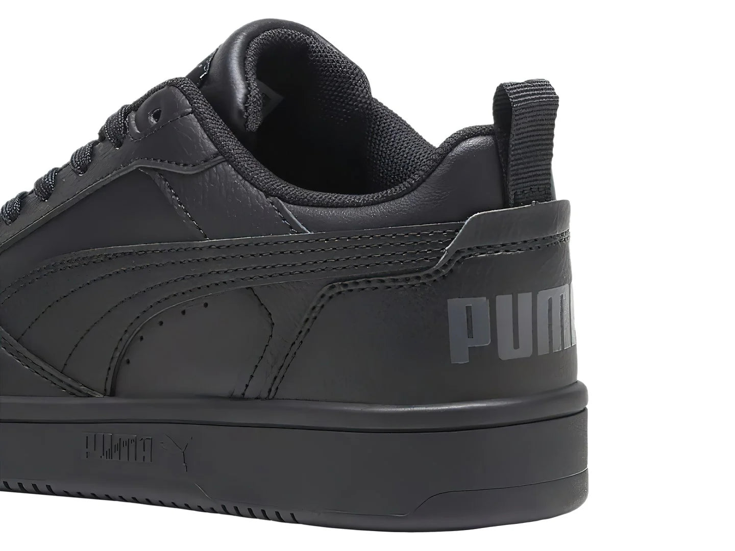 Tenis PUMA Rebound V6 Lo Negro para Niño