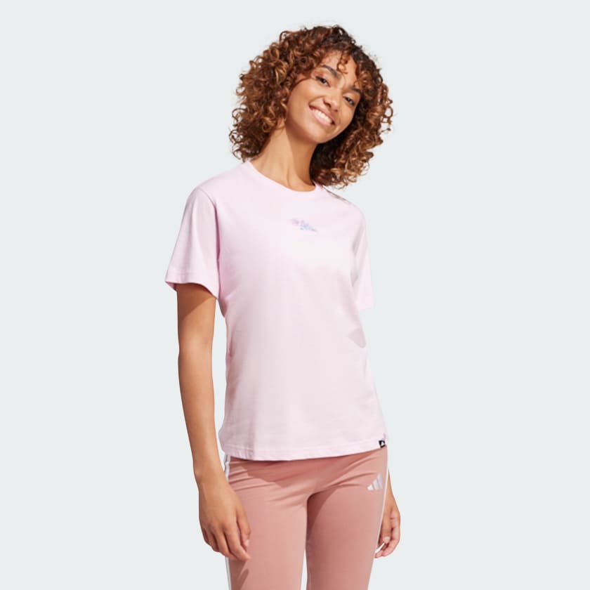 Women's adidas Lounge Mini Graphic Tee