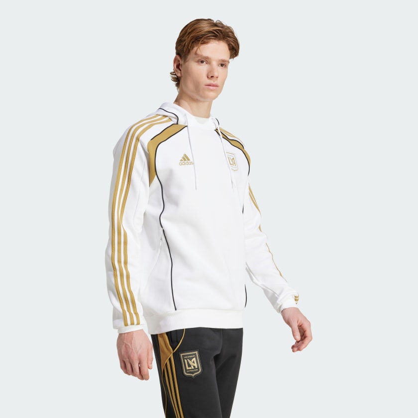 Men's adidas Los Angeles FC UBP Travel Hoodie