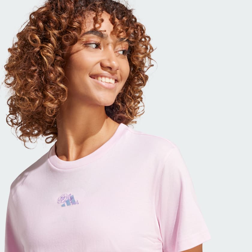 Women's adidas Lounge Mini Graphic Tee