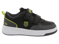 Tenis K SWISS Doren CH Gris y Verde Lima para Niño