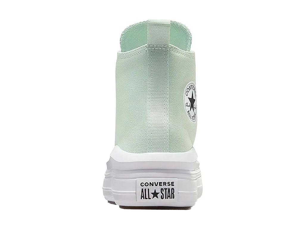 Tenis Converse Chuck Taylor All Star Move Platform Verde para Niña