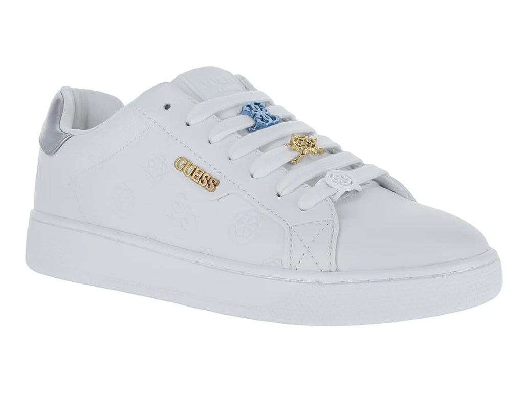 Tenis Guess Renzy Blanco y Azul para Mujer