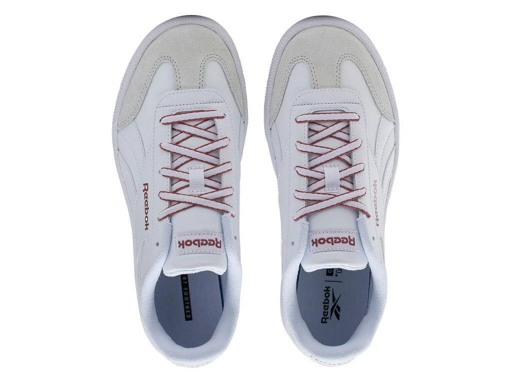 Tenis Reebok Smash Edge S Blanco y Rosa para Mujer