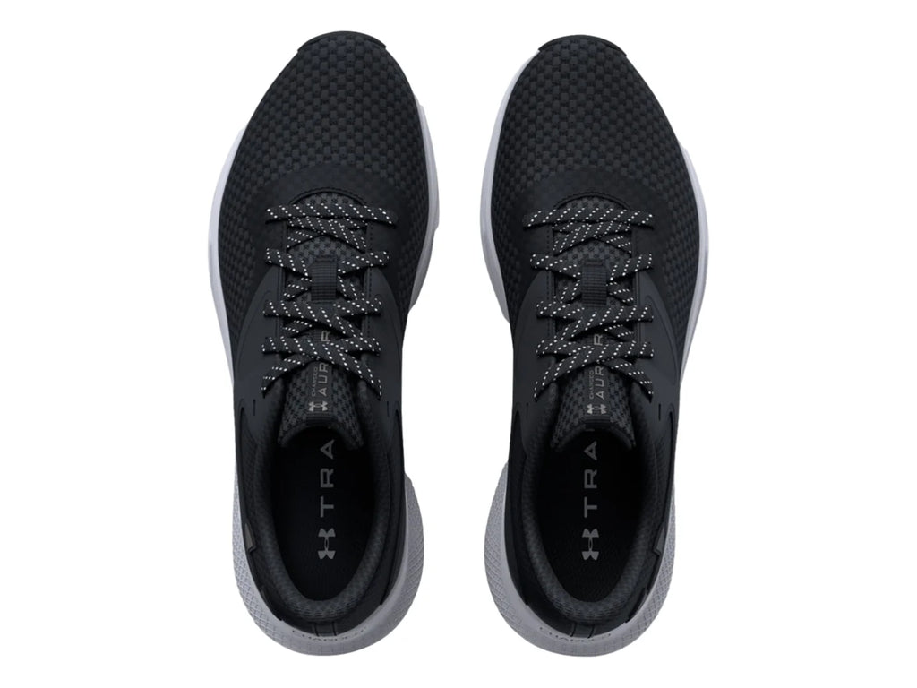 Tenis Under Armour Charged Aurora 2 Negro y Plata para Mujer