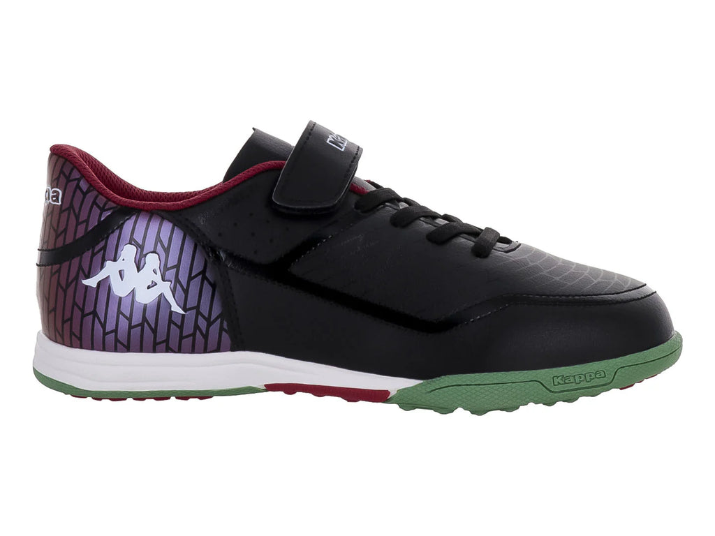 Tenis de Fútbol Kappa Kombat Player Negro y Verde para Niño