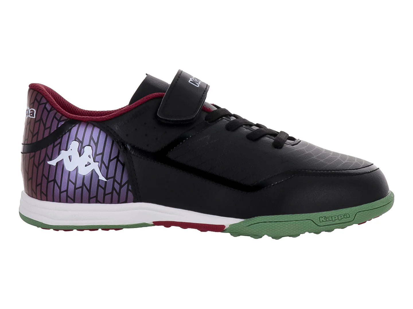 Tenis de Fútbol Kappa Kombat Player Negro y Verde para Niño
