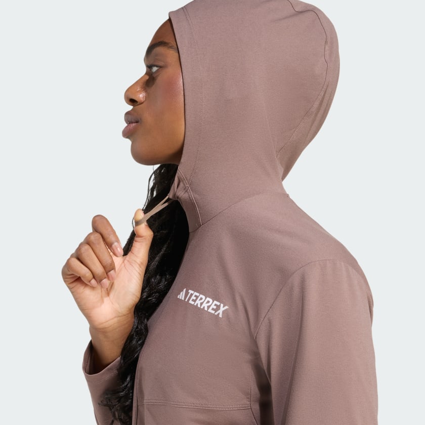Women's adidas Terrex Multi Climacool Hooded Long Sleeve Top
